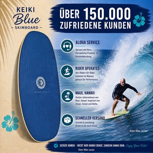 JUCKER HAWAII Skimboard KEIKI BLUE HPL