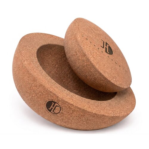 Set de demi-boules en li�ge BALANCE DUO pour toutes les planches d&rsquo;�quilibre