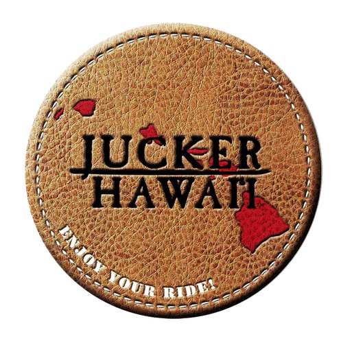 JUCKER HAWAII STICKER Leather-like
