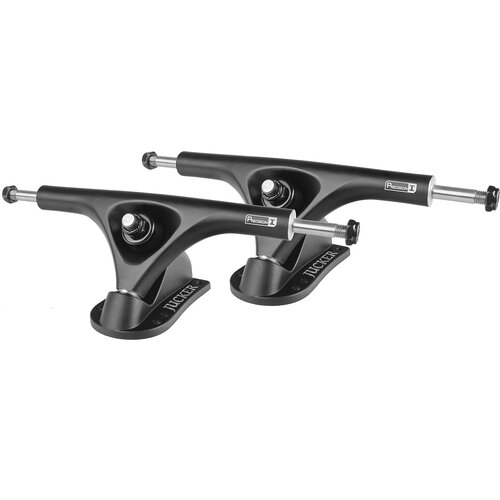 JUCKER HAWAII Longboard Essieux Set PRECISION ONE Noir Mat