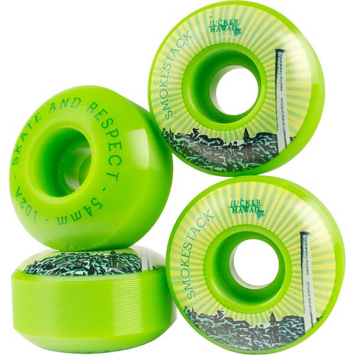 JUCKER HAWAII Skateboard Wheels SMOKESTACK 54x32 102 A