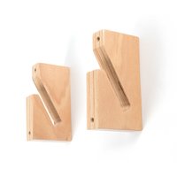 Longboard / Skateboard / Balanceboard Rack Set WOOD BLOCK