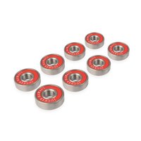 JUCKER HAWAII Longboard Skateboard Roulements ABEC 7 Rouge